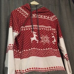 Hooded Christmas shirt